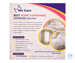 Best Home Furnishing Exporter from India