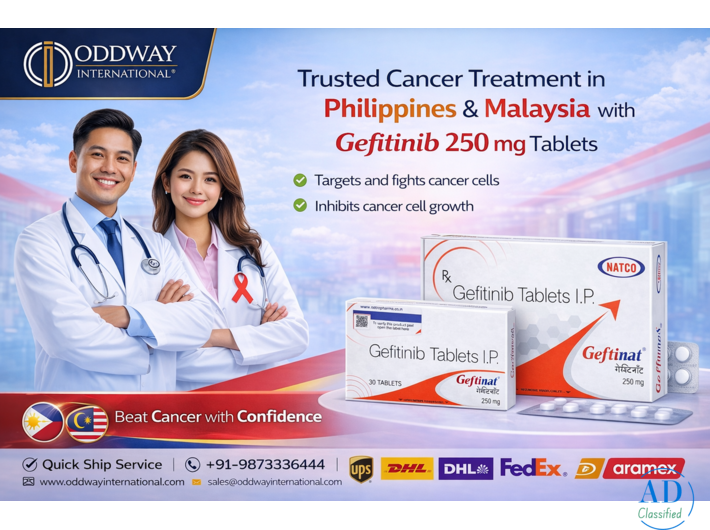 Gefitinib Tablets Available from Trusted Supplier Philippines - Oddway