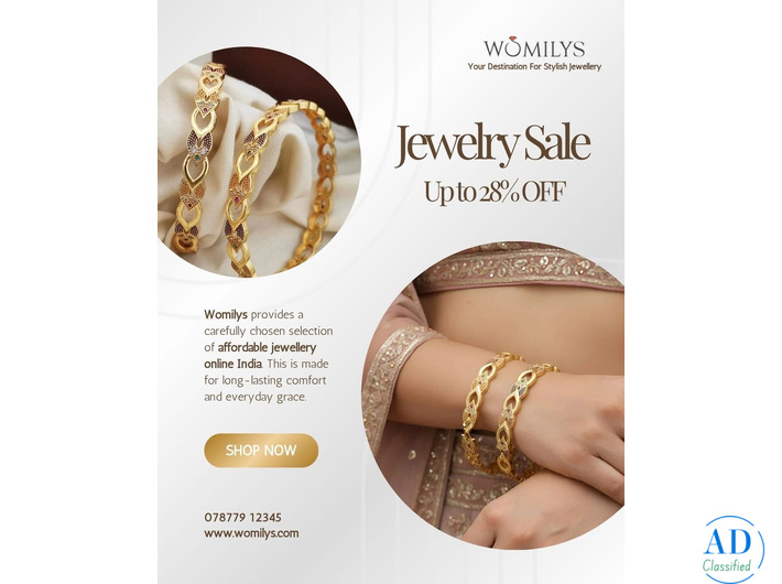 Affordable Jewellery Online India | Womilys