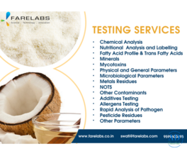 A laboratory called FARE LABS Pvt. Ltd. does environmental and pollution testing