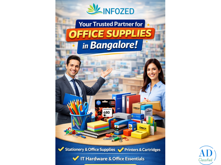 All in One Office Essential Supplies in Bangalore | Complete Office Solutions
