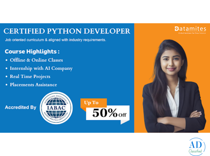 DataMites Top Python Courses in Jamshedpur