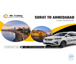 Hassle-Free Surat to Ahmedabad Cab Service for Your Travel Needs