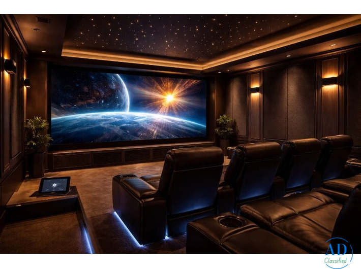 Home Theatre Automation Systems in India | Smart Cinema Experience
