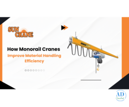 How Monorail Cranes Improve Material Handling Efficiency
