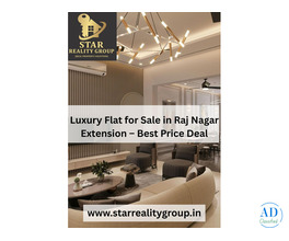 Luxury Flat for Sale in Raj Nagar Extension – Best Price Deal.