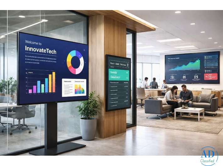 Smart Office Digital Signage Solutions for Modern Workplaces