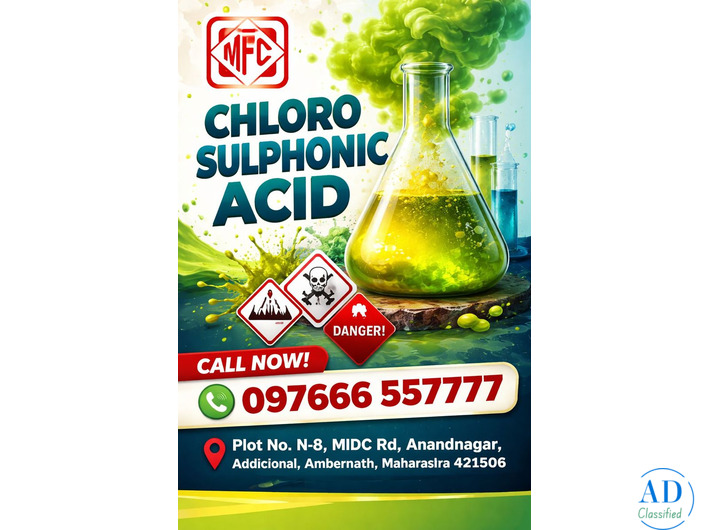 What Makes Maruti Fine Chemicals the Best Supplier of Chlorosulphonic Acid?