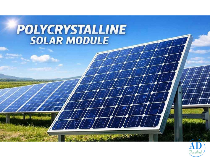 Efficient Polycrystalline Solar Module for Power Needs