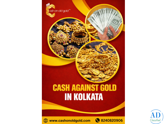 Cash Against Gold in Kolkata - Cash On Old Gold
