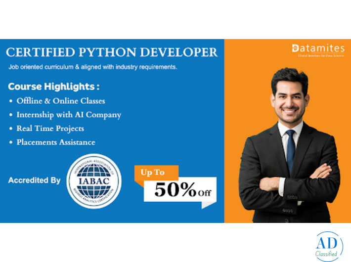 DataMites Python Course in Palakkad