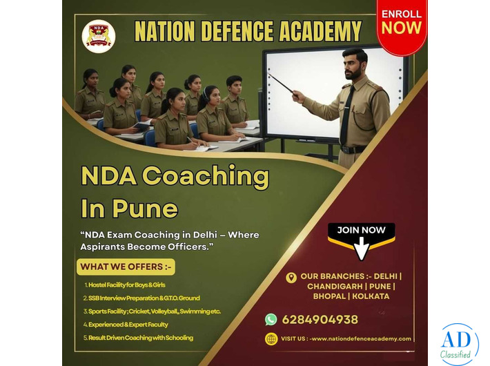 Crack NDA in Pune – Join Nation Defence Academy Today!