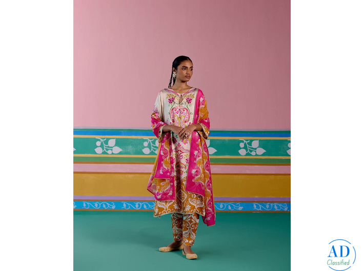 Shop Floral Kurta Sets for Summer | Label Mogra