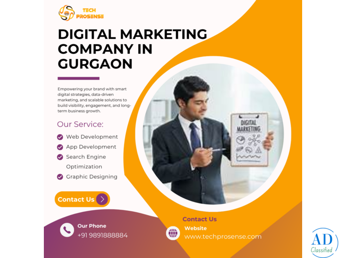 Leading Digital Marketing Company in Gurgaon Tech – Prosense