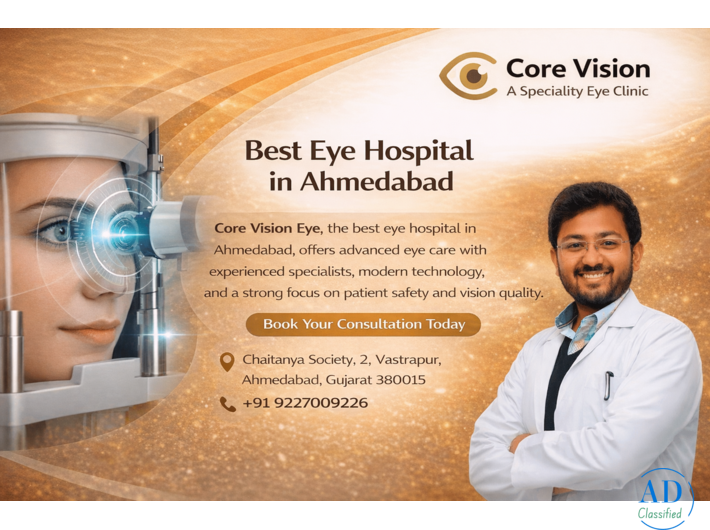 Core Vision Eye – Advanced Eye Hospital in Ahmedabad for Better Vision