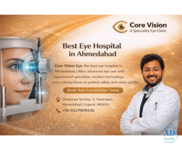 Core Vision Eye – Advanced Eye Hospital in Ahmedabad for Better Vision