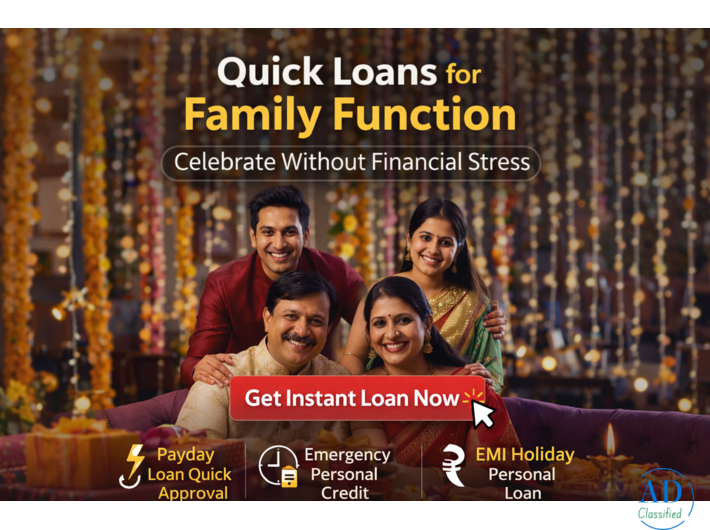 Quick Loans for Family Function – Celebrate Without Financial Stress