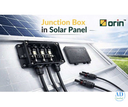 Weatherproof Junction Box in Solar Panel Modules