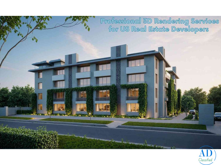 Professional 3D Rendering Services for US Real Estate Developers