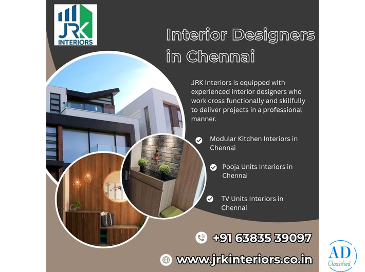 Interior Designers in Chennai Creating Beautiful & Practical Home Interiors | JRK Interiors
