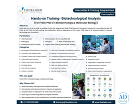 Build Your Career with Biotechnology Training Lab Programs