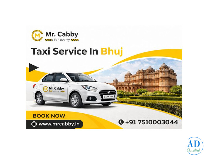Top-Rated Taxi Service In Bhuj for Airport Transfers