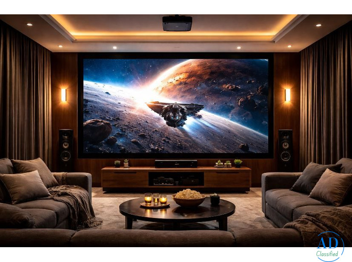 Projector Screens for Home Theatre & Cinema | Nanotheatre