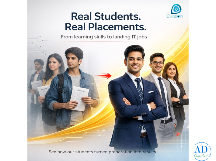 Real Students - Real Placements - Skills Preparation Placement - Evision Technoserve