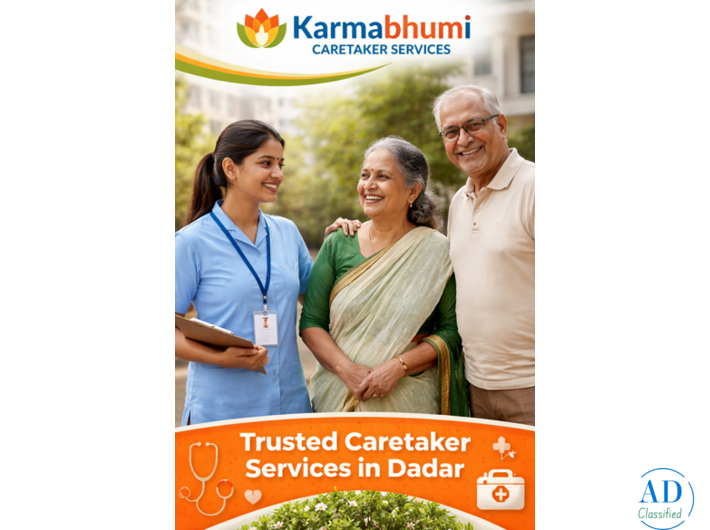 Karmabhumi Dedicated Team Caretaker Services in Dadar