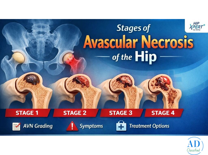Stages of Avascular Necrosis Hip – Symptoms & Treatment