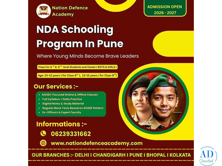 Join Pune’s Premier NDA Schooling Program Today