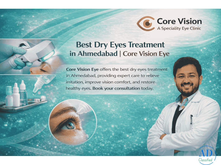 Eye Hospital in Ahmedabad Providing Best Dry Eyes Treatment