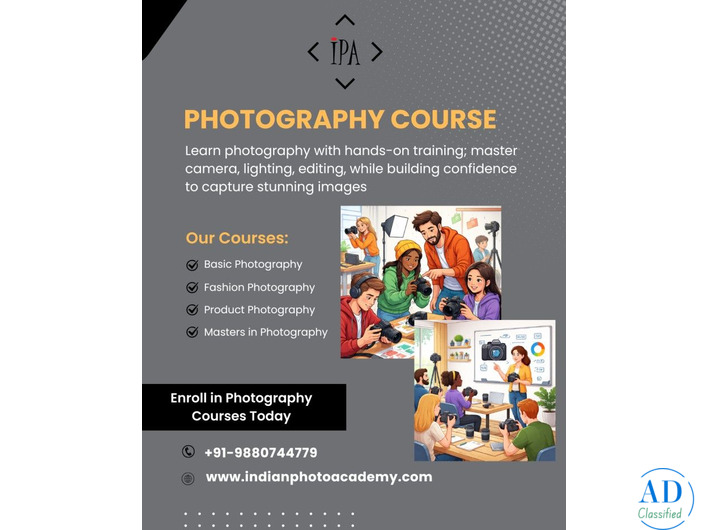 photography course in Bangalore