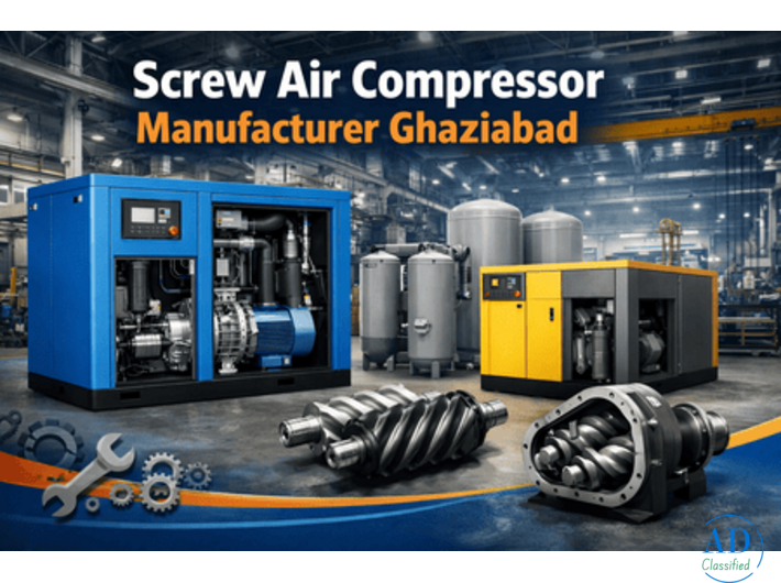 Screw Air Compressor Manufacturer Ghaziabad
