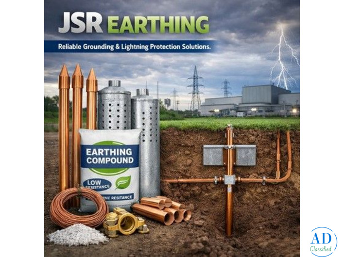 Earthing Manufacturer in India | JSR Earthing