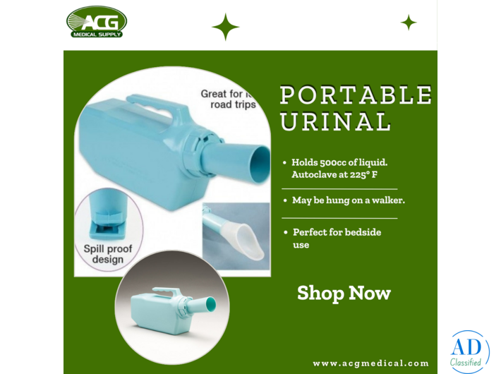 Portable Bedside Urinal for Home Use