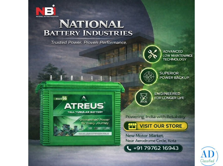 National Battery - Inverter Battery Shop in Kota