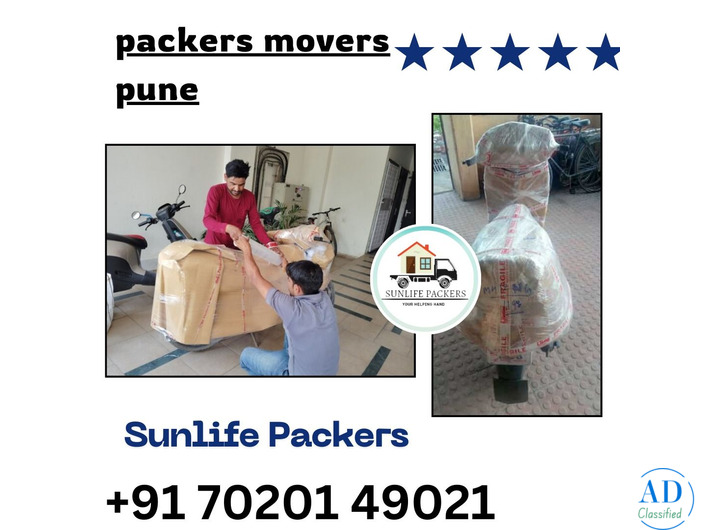 Sunlife Packers and Movers - Best packers and movers in pune