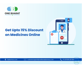 Get Upto 15% Discount on Medicines Online