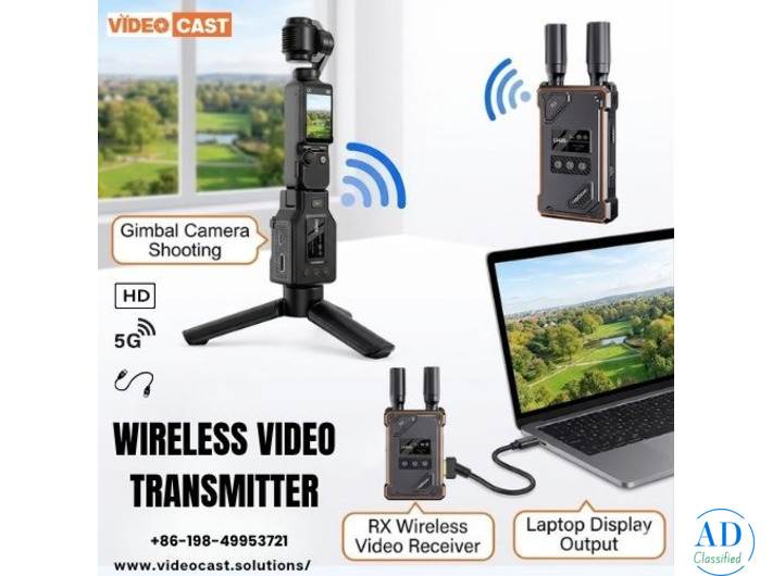 Buy new long-range wireless video Transmitter & receiver up to 500 m.