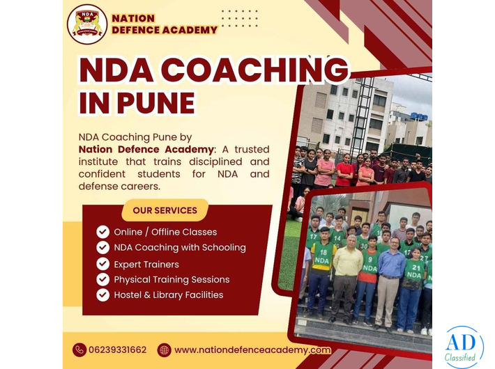 NDA Foundation Course after 10th in Pune