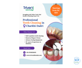 Best Teeth Cleaning (Scaling) in Charkhi Dadri | Triveni Dental