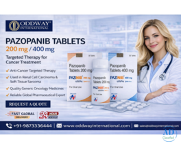 Pazopanib 400 mg &amp; 200 mg Bulk Supplier Philippines - Oddway