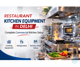 Best Bar Kitchen Equipment in Delhi for Efficient &amp; Stylish Bar Setups