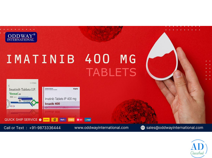 Bulk Imatinib 400 mg Supplier in the Philippines - Oddway