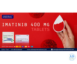 Bulk Imatinib 400 mg Supplier in the Philippines - Oddway