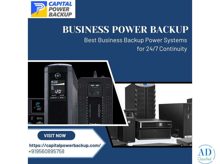 Best Business Backup Power Systems for 24/7 Continuity