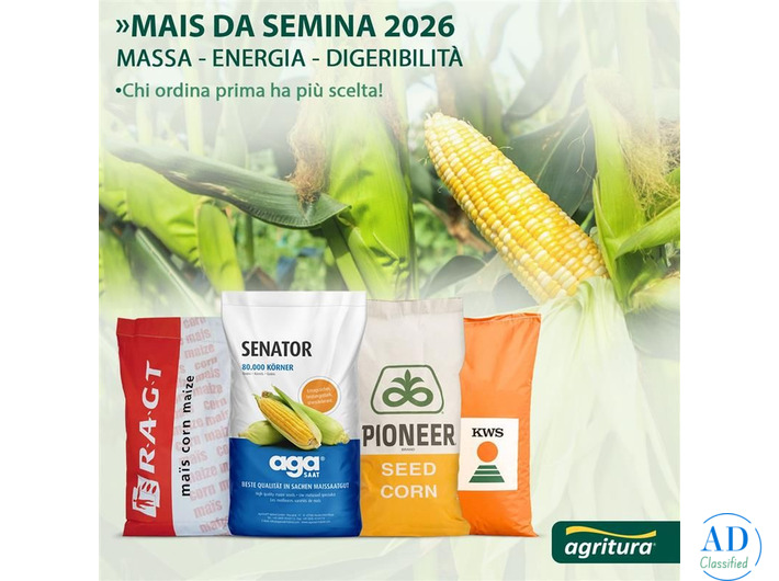 Agritura Preparazione Campi   – Sementi di Mais e Fertilizzanti per Agricoltura