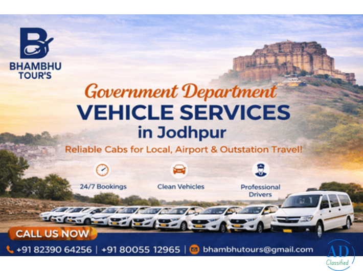 Government Department Vehicle Services in Jodhpur