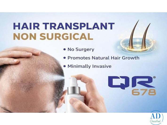 Hair Transplant Non Surgical for Natural Hair Growth